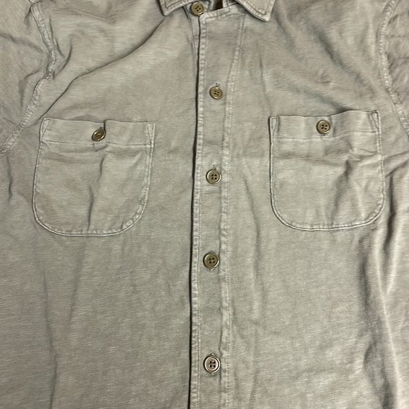 Jcrew Short-sleeve camp-collar garment-dyed Harbor shirt Item AU688 - Picture 5 of 8